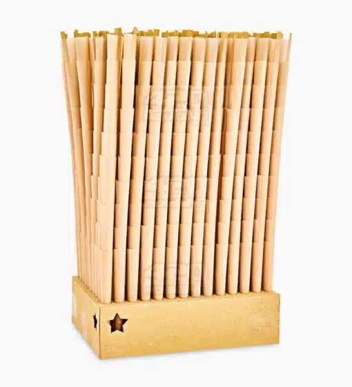 RAW 98MM CLASSIC 98 SPECIAL PRE ROLLED UNBLEACHED CONES 1400/BOX - Image 3